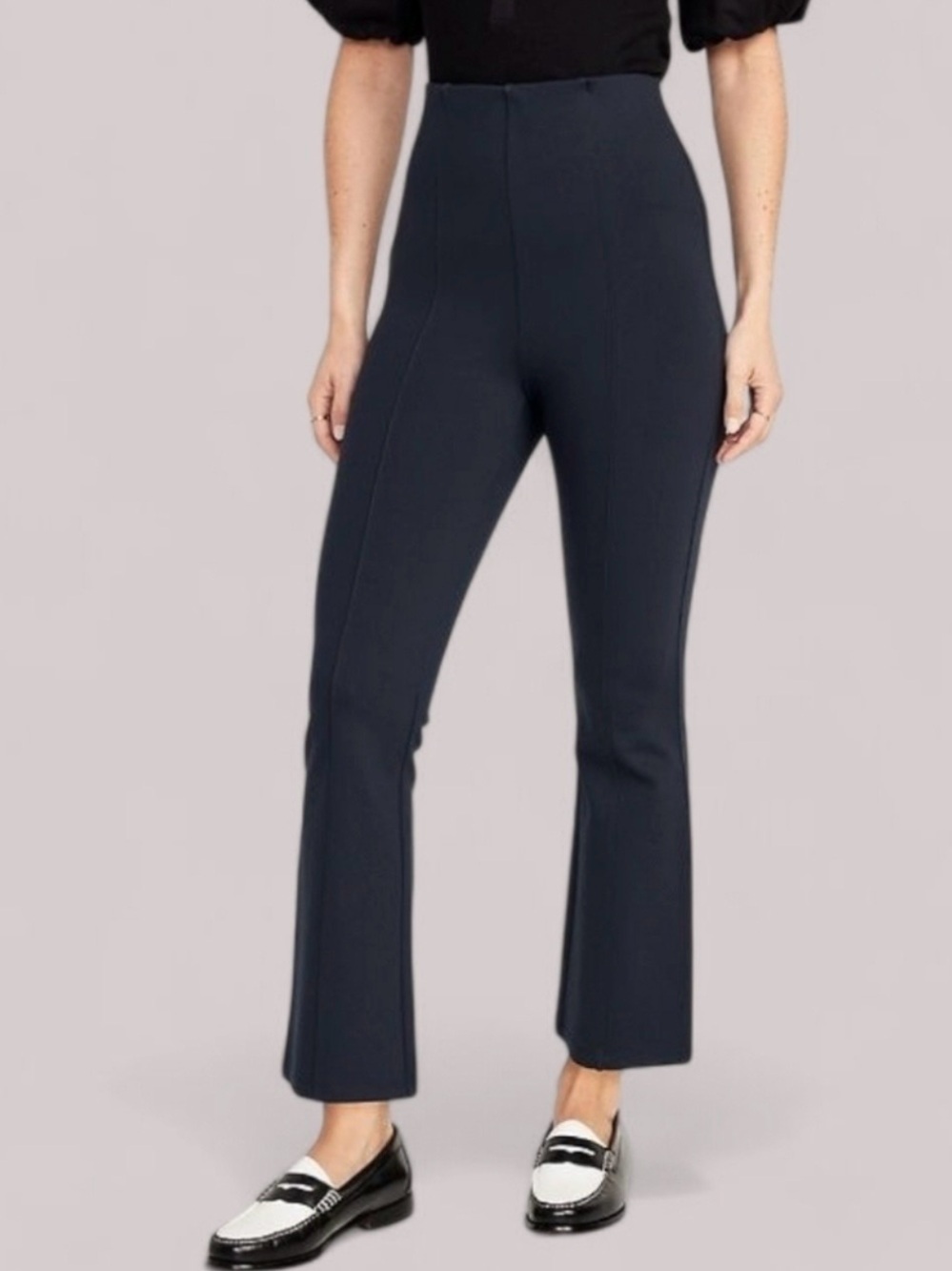 New Old Navy Stevie Crop Flare Pants Extra High Rise